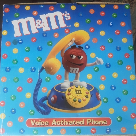 Rare M&M Voice Activated Telephone NEW NIB - Picture 2 of 7